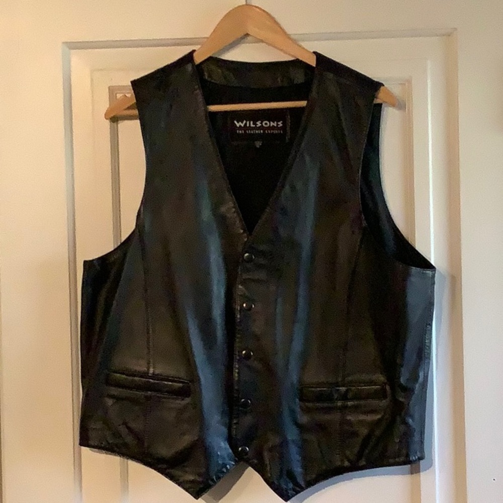 Wilson Leather Vest